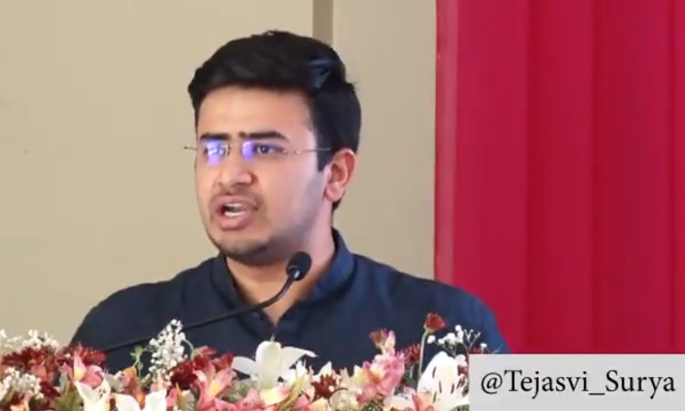 BJP declared to contest Tejasvi Surya from from Bangalore south constituency