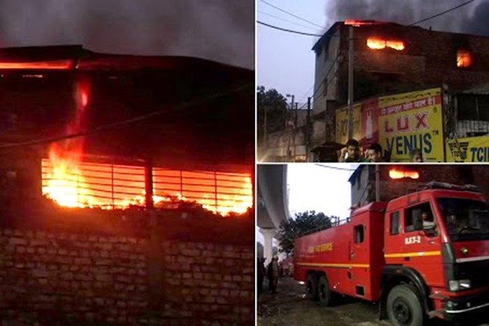Delhi: One Dead After Fire Breaks Out At Factory In Pratap Nagar, 18 Fire Tenders On Spot
