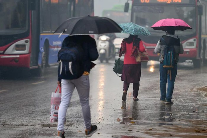 Delhi Sees Highest January Rain In 32 Years, Season’s Coldest Day